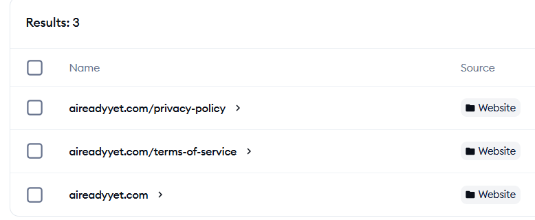 Tidio knowledge list